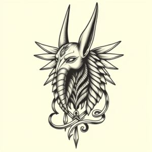 Chicano Anubis Tattoo