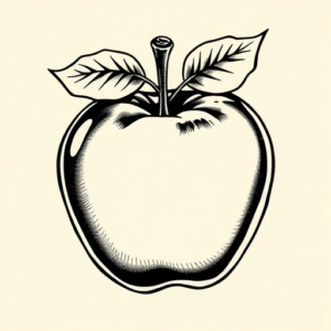 Chicano Apple Tattoo