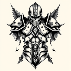 Chicano Armor Tattoo
