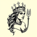 Chicano Athena Tattoo