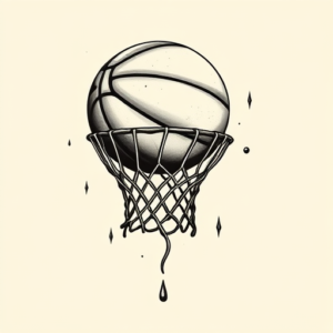 Chicano Basketball Tattoo