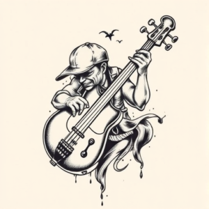 Chicano Bass Tattoo