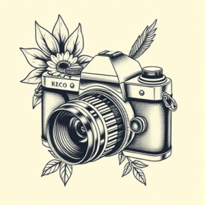Chicano Camera Tattoo