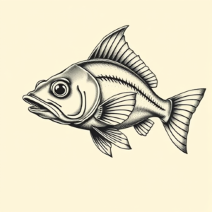 Chicano Catfish Tattoo