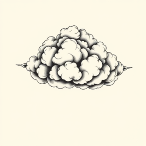 Chicano Cloud Tattoo