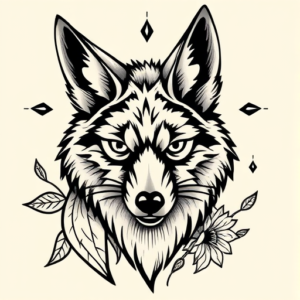 Chicano Coyote Tattoo