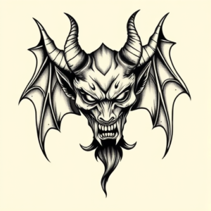 Chicano Demon Tattoo