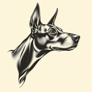 Chicano Doberman Tattoo