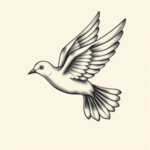 Chicano Dove Tattoo