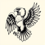 Chicano Eagle Tattoo