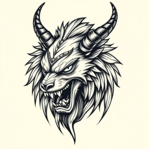 Chicano Fenrir Tattoo