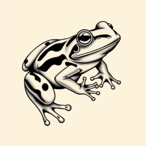Chicano Frog Tattoo