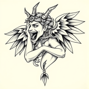 Chicano Gemini Tattoo