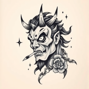 Chicano Hannya Tattoo