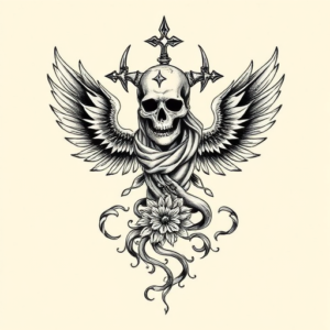 Chicano Hecate Tattoo