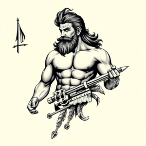 Chicano Hercules Tattoo