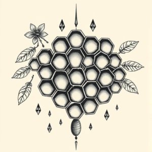 Chicano Honeycomb Tattoo