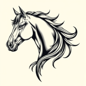 Chicano Horse Tattoo
