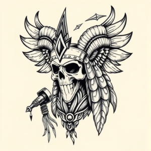 Chicano Horus Tattoo