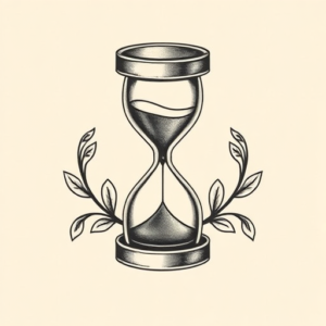 Chicano Hourglass Tattoo