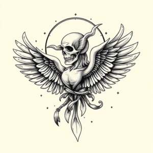 Chicano Icarus Tattoo