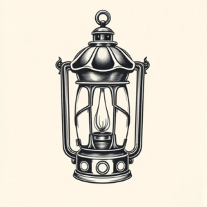 Chicano Lantern Tattoo