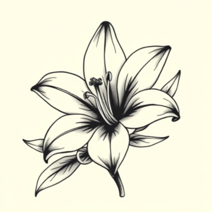 Chicano Lily Tattoo