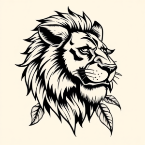 Chicano Lioness Tattoo