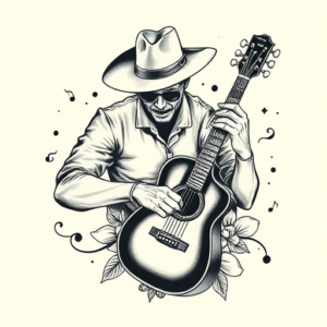 Chicano Music Tattoo