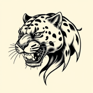 Chicano Panther Tattoo