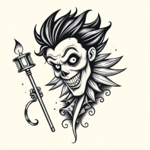 Chicano Pennywise Tattoo