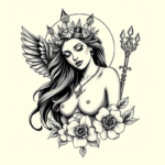 Chicano Persephone Tattoo