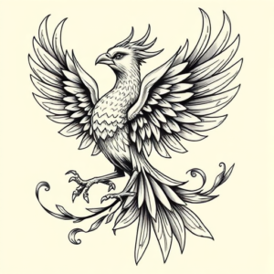 Chicano Phoenix Tattoo