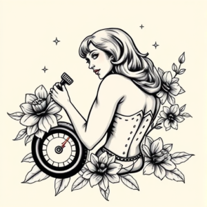 Chicano Pinup Tattoo