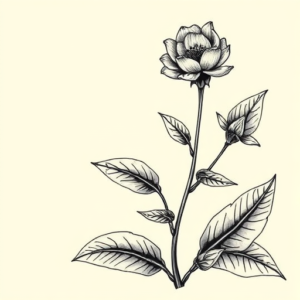 Chicano Plant Tattoo