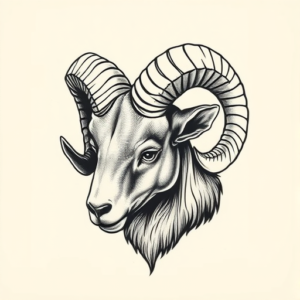 Chicano Ram Tattoo