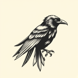 Chicano Raven Tattoo