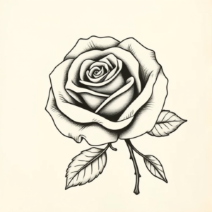 Chicano Rose Tattoo