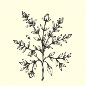 Chicano Rosemary Tattoo