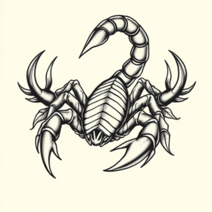 Chicano Scorpio Tattoo