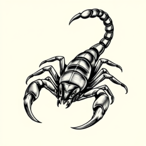 Chicano Scorpion Tattoo