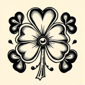 Chicano Shamrock Tattoo