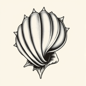 Chicano Shell Tattoo