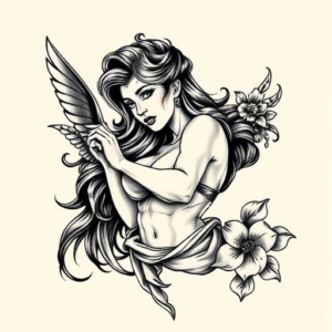 Chicano Siren Tattoo