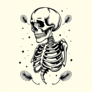 Chicano Skeleton Tattoo