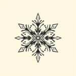 Chicano Snowflake Tattoo