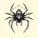 Chicano Spider Tattoo