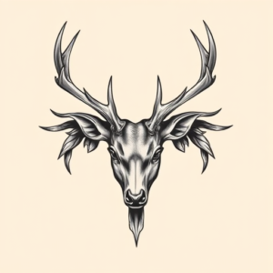 Chicano Stag Tattoo
