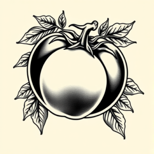 Chicano Tomato Tattoo