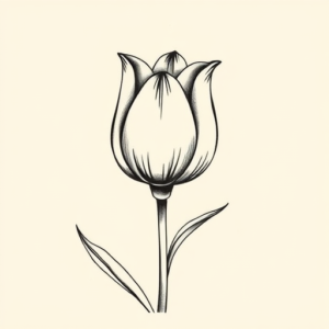 Chicano Tulip Tattoo